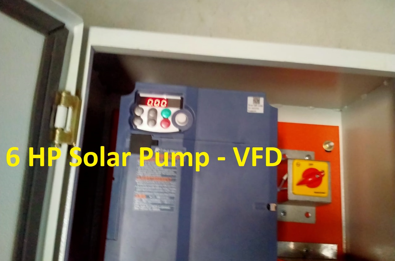 6 HP Solar Water Pump – VFD | Solarinnovation.in